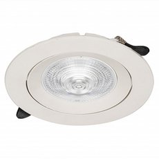 Точечный светильник с арматурой белого цвета, плафонами прозрачного цвета Zortes ZRS.57795.5