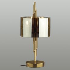 Настольная лампа с стеклянными плафонами Odeon Light 4895/2T