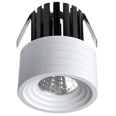 Точечный светильник с арматурой белого цвета, плафонами белого цвета Novotech 357699