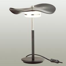 Настольная лампа с арматурой чёрного цвета, плафонами чёрного цвета Odeon Light 4859/10TL