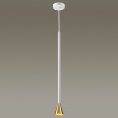 Светильник с плафонами золотого цвета Odeon Light 3884/1GW
