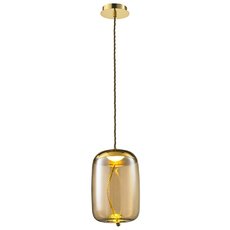 Светильник с арматурой золотого цвета Lumien Hall LH4110/1PB-GD-AM