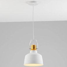 Светильник с металлическими плафонами белого цвета Moderli V1441-1P