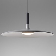 Светильник с арматурой чёрного цвета, плафонами серого цвета Moderli V2222-PL