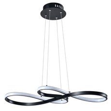 Светильник с арматурой чёрного цвета, пластиковыми плафонами Moderli V1910-PL