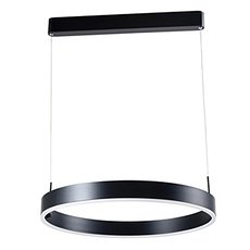Светильник с металлическими плафонами чёрного цвета Moderli V2454-PL