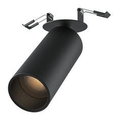 Точечный светильник с плафонами чёрного цвета Maytoni C053CL-L12W3K-W-B