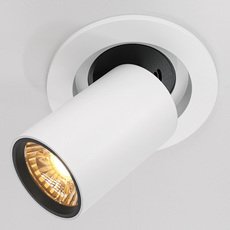 Точечный светильник с металлическими плафонами Maytoni DL045-01-10W3K-W