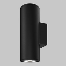 Светильник для уличного освещения с арматурой чёрного цвета, плафонами чёрного цвета Maytoni O303WL-L24GF3K