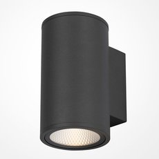 Светильник для уличного освещения с арматурой чёрного цвета, плафонами чёрного цвета Maytoni O303WL-L10GF3K