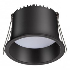 Точечный светильник с арматурой чёрного цвета Novotech 359235