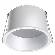 Точечный светильник с арматурой белого цвета, плафонами белого цвета Novotech 359236