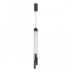 Светильник с арматурой чёрного цвета, плафонами прозрачного цвета Odeon Light 4393/30L