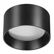 Точечный светильник с плафонами чёрного цвета Odeon Light 6621/10CL