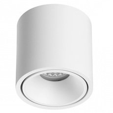 Точечный светильник с арматурой белого цвета, металлическими плафонами Odeon Light 6620/10CL