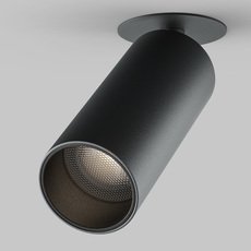 Точечный светильник с арматурой чёрного цвета, плафонами чёрного цвета Maytoni C053CL-L12W4K-W-B