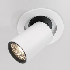 Точечный светильник с арматурой белого цвета Maytoni DL045-01-10W4K-W
