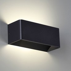 Светильник для уличного освещения с арматурой чёрного цвета, плафонами чёрного цвета Novotech 359166