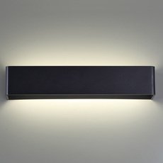 Светильник для уличного освещения с арматурой чёрного цвета, плафонами чёрного цвета Novotech 359167