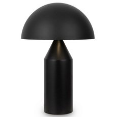 Настольная лампа с арматурой чёрного цвета, плафонами чёрного цвета Freya FR5218TL-02B1