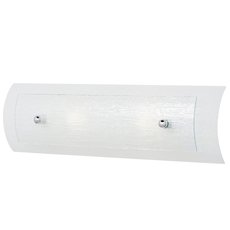 Светильник для ванной комнаты с арматурой хрома цвета, плафонами белого цвета Hinkley HK/DUET2 BATH