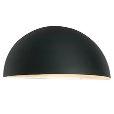 Светильник для уличного освещения с арматурой чёрного цвета, металлическими плафонами Norlys 1495B