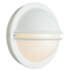 Светильник для уличного освещения с арматурой белого цвета, плафонами белого цвета Norlys 611W