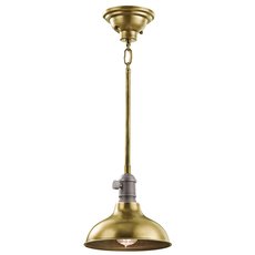 Светильник с металлическими плафонами бронзы цвета Kichler KL/COBSON/MP BR