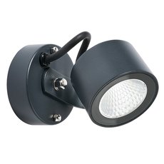 Светильник для уличного освещения с арматурой чёрного цвета, плафонами чёрного цвета Norlys 6163B
