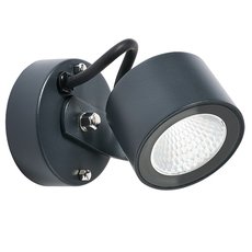 Светильник для уличного освещения с арматурой чёрного цвета, плафонами чёрного цвета Norlys 6162B