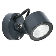Светильник для уличного освещения с арматурой чёрного цвета, металлическими плафонами Norlys 6164B