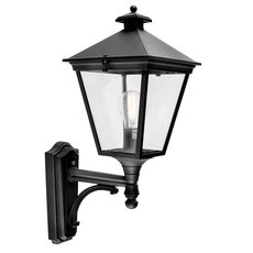 Светильник для уличного освещения с арматурой чёрного цвета Norlys 480B