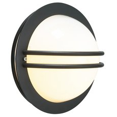 Светильник для уличного освещения с арматурой чёрного цвета, пластиковыми плафонами Norlys 631B