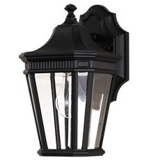 Светильник для уличного освещения с стеклянными плафонами Feiss FE/COTSLN2/S BK