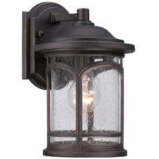 Светильник для уличного освещения с стеклянными плафонами прозрачного цвета Quoizel QZ/MARBLEHEAD2/S