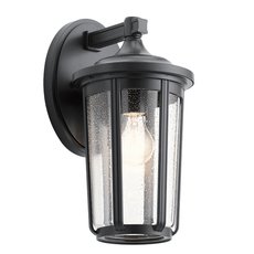 Светильник для уличного освещения с стеклянными плафонами прозрачного цвета Kichler QN-FAIRFIELD-L-BK