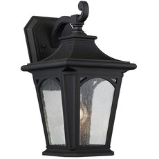 Светильник для уличного освещения с стеклянными плафонами прозрачного цвета Quoizel QZ/BEDFORD2/M