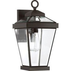 Светильник для уличного освещения с стеклянными плафонами прозрачного цвета Quoizel QZ/RAVINE2/M