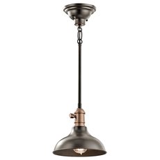 Светильник с арматурой коричневого цвета, металлическими плафонами Kichler KL/COBSON/MP OZ