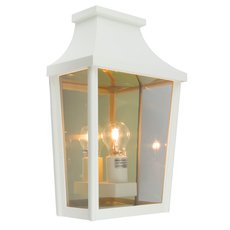 Светильник для уличного освещения с арматурой белого цвета, пластиковыми плафонами Norlys 497W