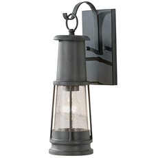 Светильник для уличного освещения с арматурой серого цвета, стеклянными плафонами Feiss FE/CHELSEAHBR2