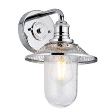 Светильник для ванной комнаты с стеклянными плафонами прозрачного цвета Hinkley QN-RIGBY1-BATH-PC