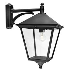 Светильник для уличного освещения с арматурой чёрного цвета, пластиковыми плафонами Norlys 493B