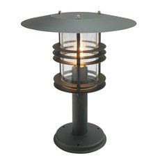 Светильник для уличного освещения с арматурой чёрного цвета, металлическими плафонами Norlys 287B
