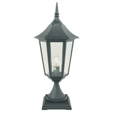 Светильник для уличного освещения с арматурой чёрного цвета, пластиковыми плафонами Norlys 384B