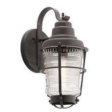Светильник для уличного освещения с арматурой чёрного цвета Kichler QN-CHANCE-HARBOR-M