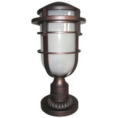 Светильник для уличного освещения с арматурой бронзы цвета, стеклянными плафонами Hinkley HK/REEF3 VZ