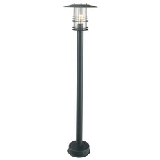 Светильник для уличного освещения с металлическими плафонами чёрного цвета Norlys 285B