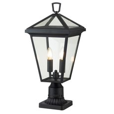 Светильник для уличного освещения с арматурой чёрного цвета Hinkley QN-ALFORD-PLACE3-M-MB