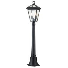 Светильник для уличного освещения с арматурой чёрного цвета Hinkley QN-ALFORD-PLACE-4B-S-MB